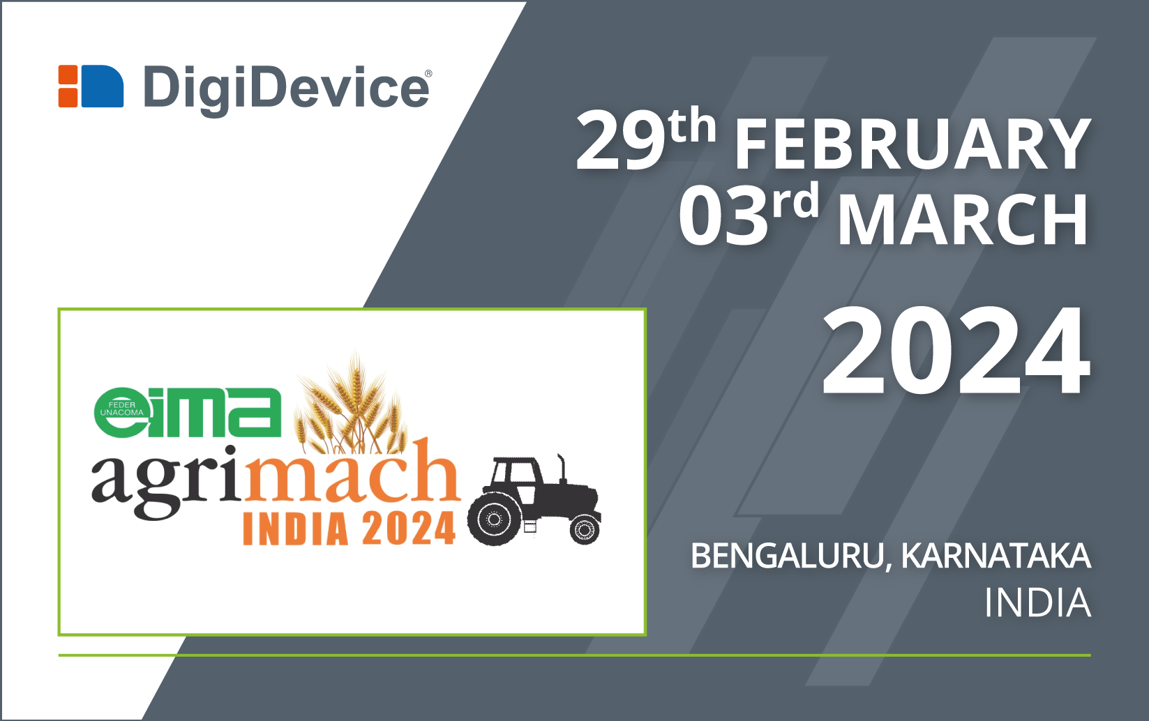 DigiDevice at EIMA Agrimach India 2024